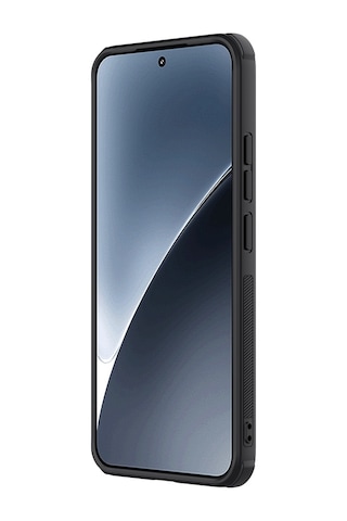 Xiaomi 15 Nıllkın Frosted Shield Pro Manyetik Telefon Kılıfı İçin Siyah