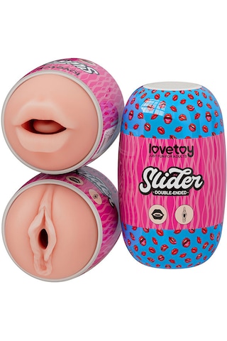 Lovetoy Slider Double-ended Ağız Ve Vajina Mastürbator