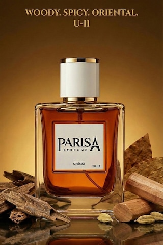 U-11 Oud Tree Edp 50 Ml - Değerli Ud Ağacı & Baharat Notalı Oryantal Odunsu Unisex Parfüm Prsu11 Oryantal