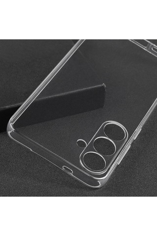 Samsung Uyumlu Galaxy A37 Kılıf Zore Süper Silikon Kapak - Şeffaf,
