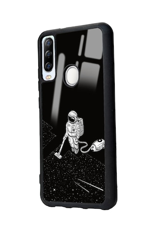 General Mobile Gm 20 Pro Uyumlu Astronot Tatiana Tasarımlı Glossy Telefon Kılıfı Siyah