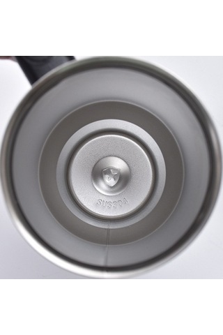 Didadodo Yeni Çelik Bardak, Siyah Saplı, 304 Paslanmaz, Açık Pipetli Taşınabilir Termos Siyah