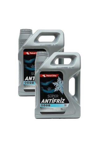 Petrol Ofisi Konsantre Süper Antifriz Yeşil 3 L x 2