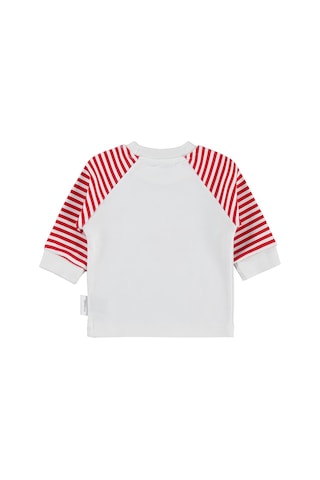 Nova Baby Çilek Kokulu Renglan Kol 1-9 Ay Sweatshirt - Ekru