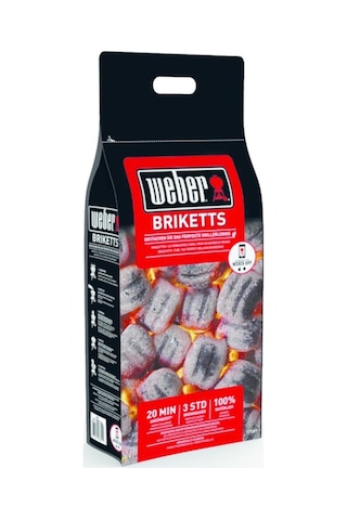 Weber Briket Mangal Kömürü 4 Kg. Weber Briket Mangal Kömürü 4 Kg.