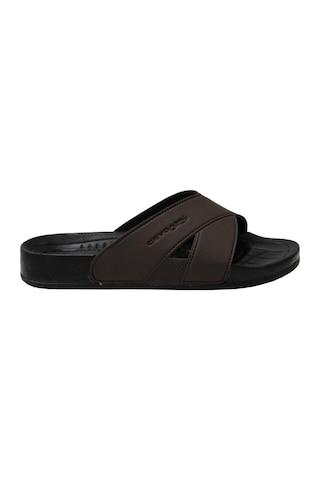 Ceyo Bermuda-M1 Kahve Ortapedik Erkek Terlik & Sandalet - 412677927