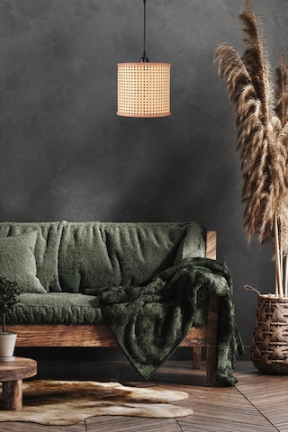 İstanbul Serisi Riva Hazeran Ahşap Avize Sarkıt 22cm Ahşap