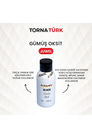 Kuyumculuk Gümüş Oksit Juwel Marka Bakım Ve Temizleme Ürünü Metalik