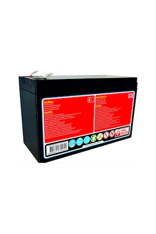 Pipower Lithium 12v6ah Lityum Lifepo4 Akü Ups, Alarm Sistemleri Vs.