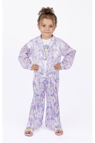 Bestkids Bestkids Kız Çocuk Fermuarlı Ceket 001 Lila