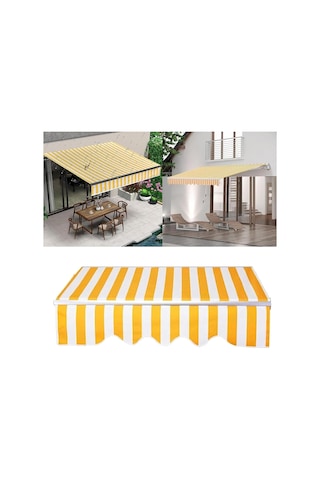 16 X 10 Ft Teras Çadırı İçin Bu Yedek Kumaş, Veranda Gölgelik Tentesi Sadece Kumaş , %100 Polyester, Gölgelik, Bahçe Çadırı Tarla Tuvali Diğer