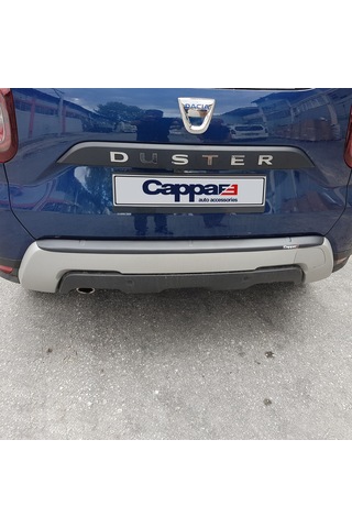 Dacia Duster 2018-2024 Yıl Aralığı Uyumlu Arka Tampon Eşiği Mat