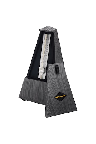Hermann Mayer Hm01 Gry Piramit Metronom - Gri Ahşap Desenli