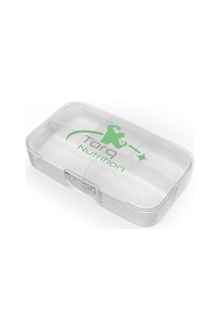 Torq Nutrition Tablet Saklama Kutusu Şeffaf