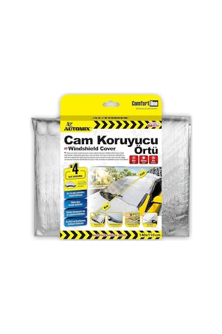 Automix Oto Ön Güneşlik Cam Koruyucu Örtü 4 Katmanlı Güçlü Koruma