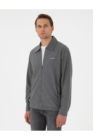 Pierre Cardin Erkek Antrasit Melanj Hırka Örme 50290679-vr081 Antrasit Melanj