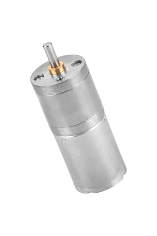 Wezone 12v 100rpm Metal Dişli Dc Motor, Yüksek Tork, Düşük Gürültü, 25mm Dış Çaplı Ga370 Robot, Elektronik Kilit Uygulamaları