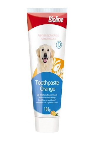 Bioline Portakal Aromalı Köpek Ağız Bakım Seti 100 G