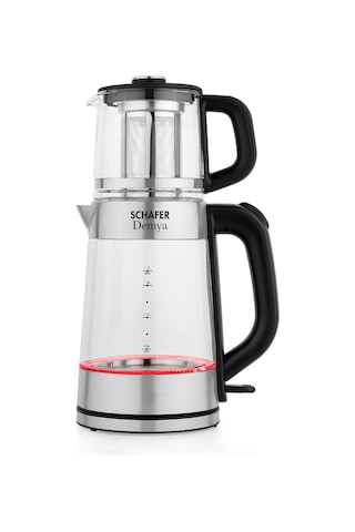 Schafer Demya 1.7 W Elektrikli Cam Çay Makinesi