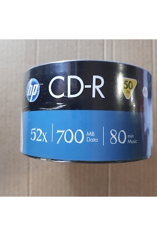 HP CD-R 52X 700 MB / 80 DK Boş CD 50'li