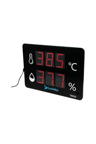 Luvinka Tr932 Duvar Tipi Dijital Termo & Higrometre 40cm Ekran