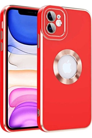 Apple Uyumlu iPhone 11 Kılıf Zore Kongo Kapak Kırmızı