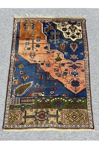 Burak Halı Dokuma Taşpınar Halısı Örneği Halı 88 x 130 CM