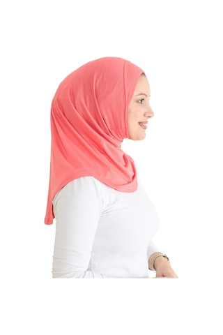 Spor Başörtüsü Kadın Hazır Giyim Türban Viskon Eşarp Şal - Pembe Pembe