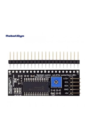 RobotDyn KS0108 128x64 LCD Ekran için I2C Adaptör Modülü (MCP23017)