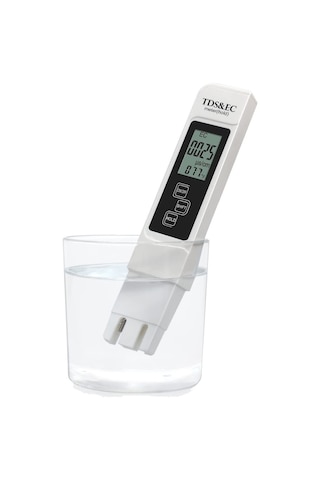 Tds&Ec Metre Su Kalite Iletkenlik Ölçme Termometre Su Test Cihazı