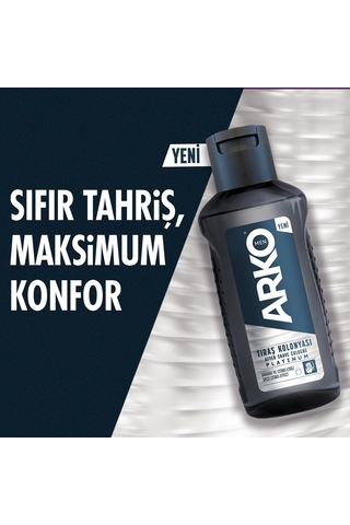 Arko Men Tıraş Sonrası Koloya, Platinum, 255 Mililitre Amber