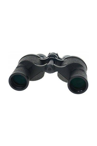 Baigish 7x30 Deri Kaplamalı Deri Çantalı Rus Dürbün Siyah