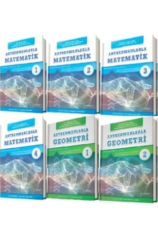 Antrenmanlarla Matematik-geometri Seti 6-kitap Antrenmanlarla Matematik-geometri Seti 6-kitap
