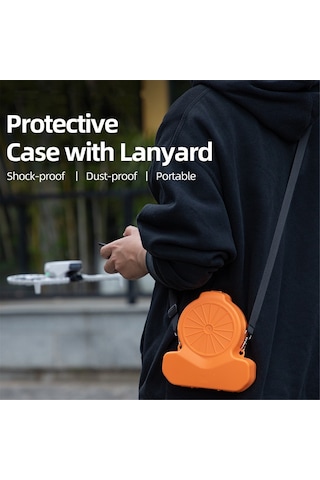 Soulader Djı Mini Flip Drone Taşıma Çantası - Toz Ve Darbeye Dayanıklı Sert Kılıf, Seyahat İçin Katlanabilir Drone Aksesuar Çantası, Su Geçirmez Koruma Kılıf