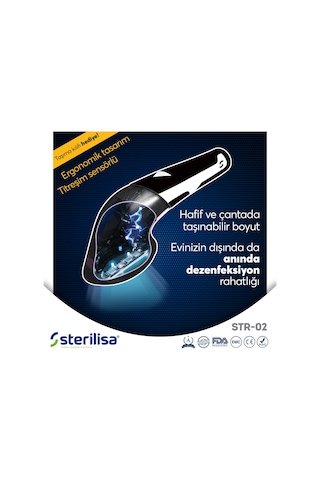 Sterilisa Mini Darbeli Uvc Sterilizasyon ve Dezenfeksiyon Cihazı