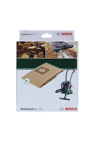 Bosch UniversalVac 15 5'li Toz Torbası - 2609256F32