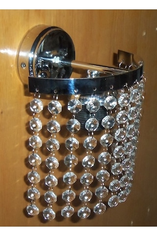 Yarım Ay Taşlı Aplik