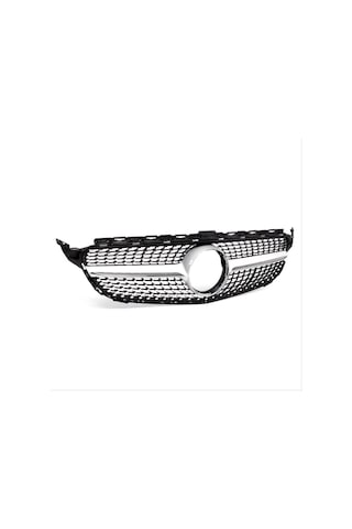 Autogp Mercedes W205 Diamond Ön Panjur Izgara 2014 / 2018 Gri