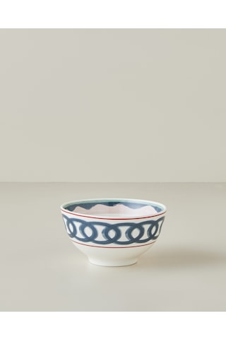 English Home Florend Bone Porselen Çerezlik 11,5 Cm Renkli Renkli