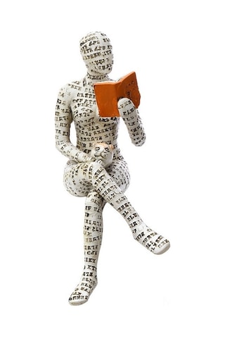 Fortunelane Kadın Okuyucu Heykeli - Ev Dekorasyonu Sanatı, Reçine Ve Kutuplastik, Ev İçi Zenginleştirici, W310-02