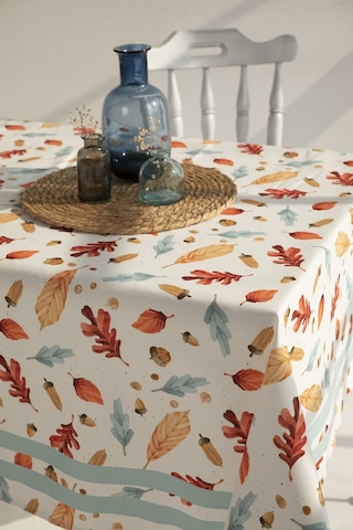Ays Home Mint Yaprak Desen Yemek Masası Örtüsü