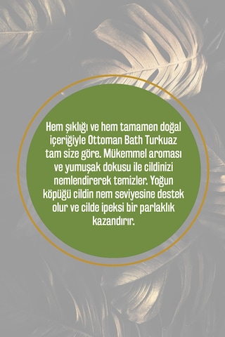%100 Doğal Ottoman Turkuaz Zeytinyağlı Katı Sabun El Sabunu Osman