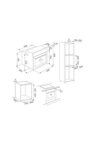Franke FMY 99 P BK 73 LT Fırın