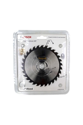 Bosch 140 20 Mm 30 Diş Akülü Makineler İçin Ahşap Testere Bıçağı 2608844565