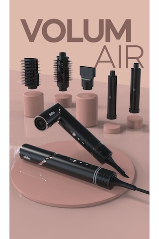Sinbo SHD-1720 - VolumAir 5 In 1 Katlanabilir Airwrap Saç Kurutma ve Şekillendirme Sistemi