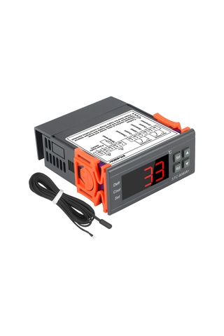 Kangvka Stc-8080a+ 220v Soğutma Isıtma Kontrol Cihazı, Otomatik Zamanlı Aşınma, -40 C/+50 C Akıllı Termostat