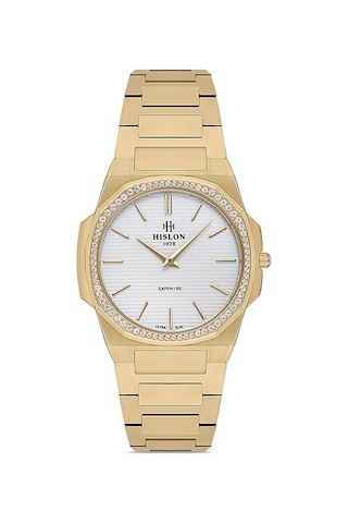 Hislon Women's Classic Queen Ql127g-02st Gold
