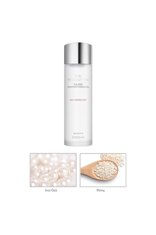 Missha Time Revolution The First Treatment Essence Konsantre Fermente İçerikli Nemlendirici Esans 150 ML