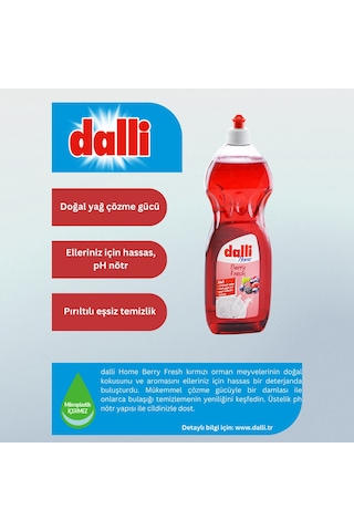 Dalli Elde Yıkama Sıvı Bulaşık Deterjanı Orman Meyveli 1 L