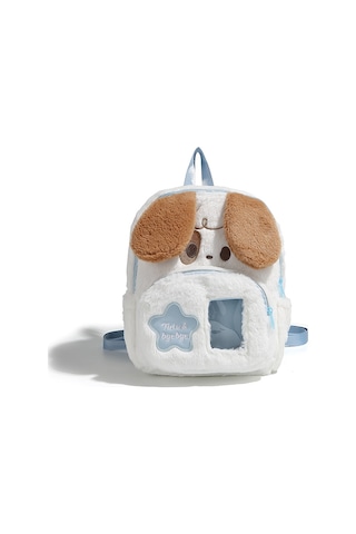 Charhp&kejnt Kızlar İçin Büyük Kapasiteli Ve Sevimli Mor Kedi Peluş Okul Çantası Çizgi Film Sırt Çantası İle Resmi Orijinal Sırt Çantası Diğer